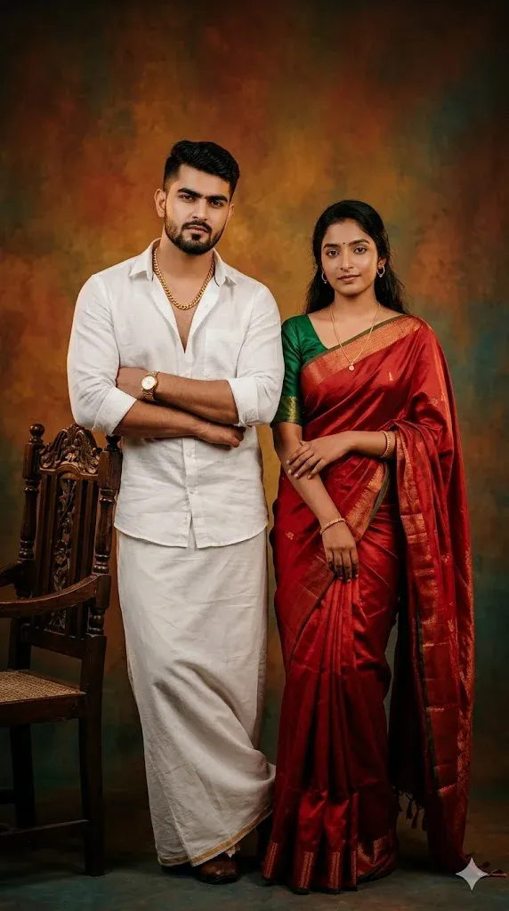 thevar magan gemini prompt for girl