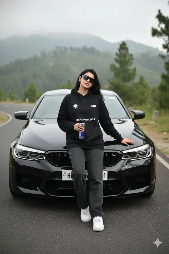 BMW prompt for girl