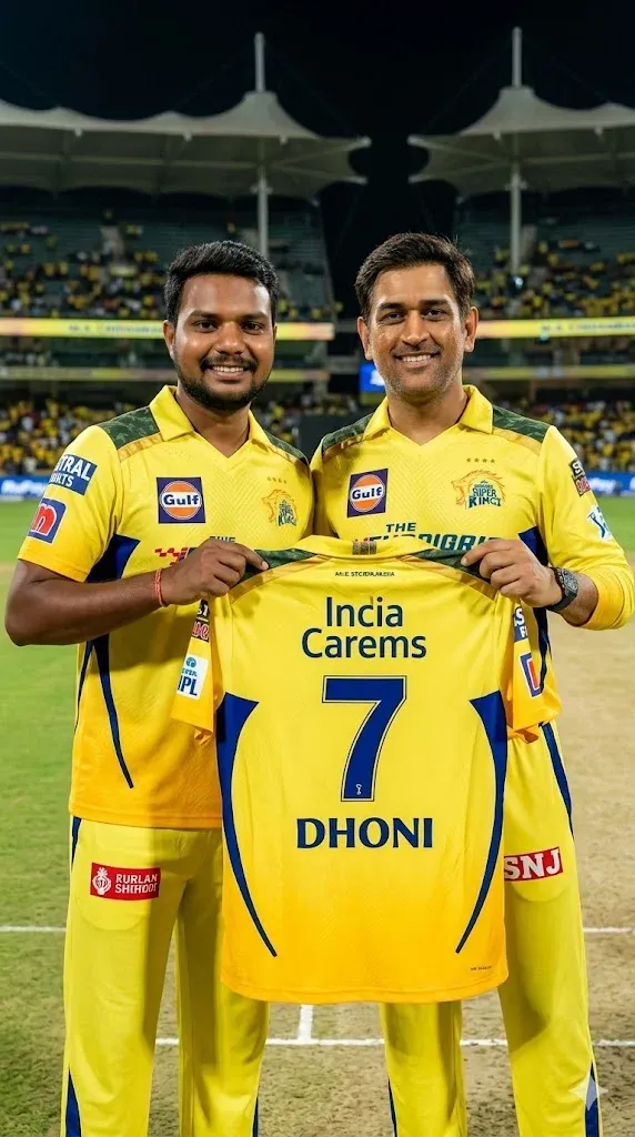 CSK Jersey AI Image