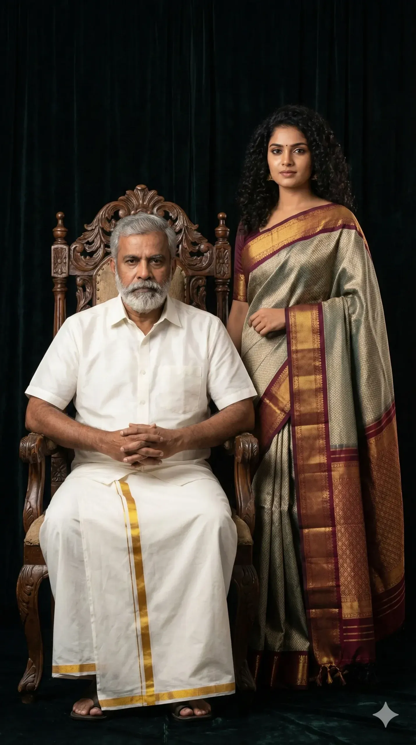 appa ponnu photo editing ai prompt
