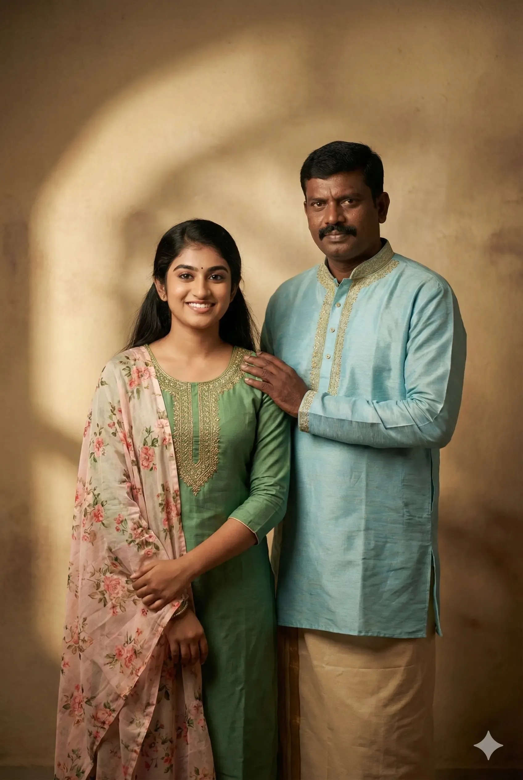appa ponnu photo editing gemini