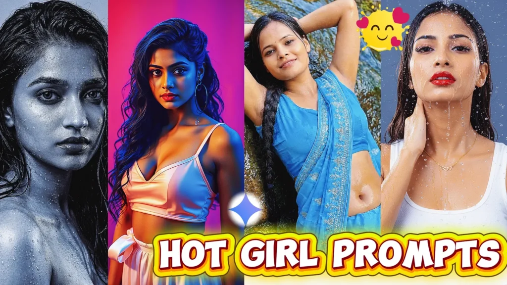 Popular Attractive And Hot Girl Prompt For Gemini AI To Make Eye-Catching Artistic Images
