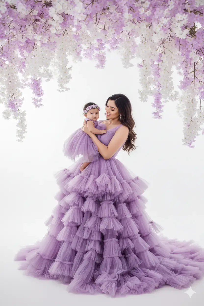 Mother and Baby Girl Prompt Ideas for Gemini AI To Create Soft and Emotional Photos - image 5