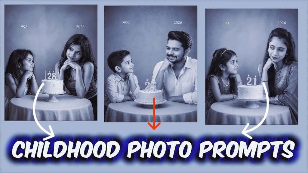 Childhood Photo Prompt ChatGPT: Viral AI Trend
