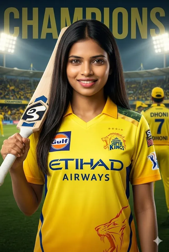 csk jersey prompt gemini