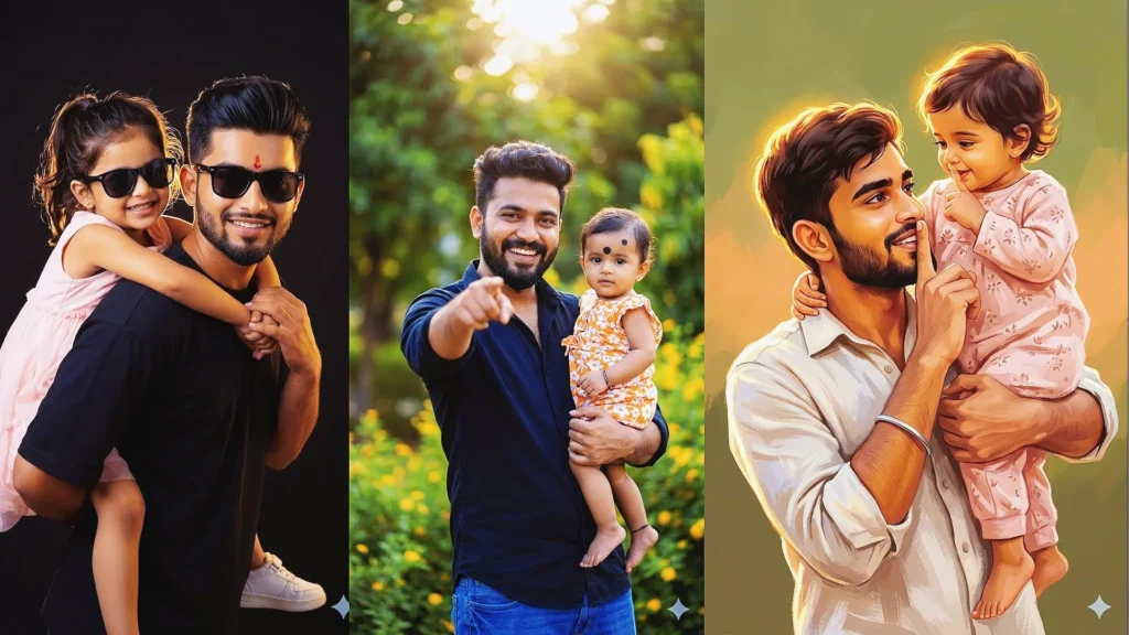 Father And Daughter Prompt For Gemini Copy Paste Ideas for Stunning family Photos
