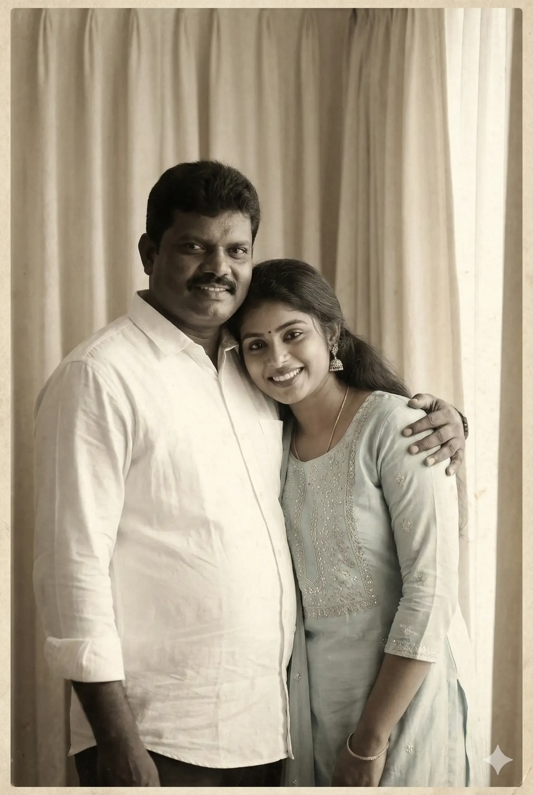 father and daughter prompt for gemini copy paste