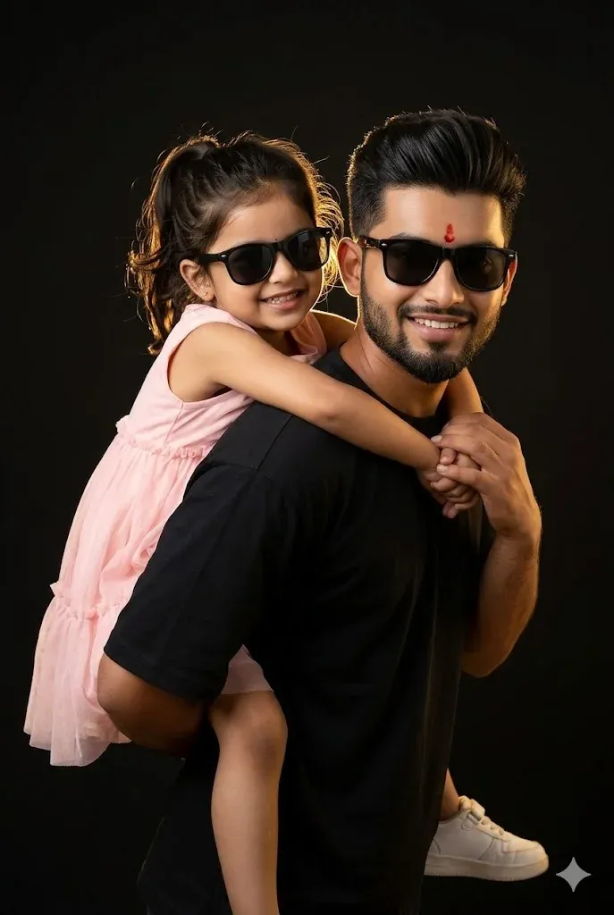 father and daughter prompt for gemini