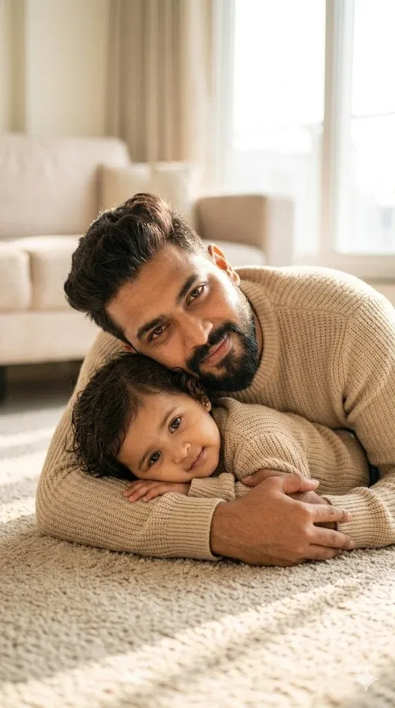 funny father and daughter prompt for gemini copy paste