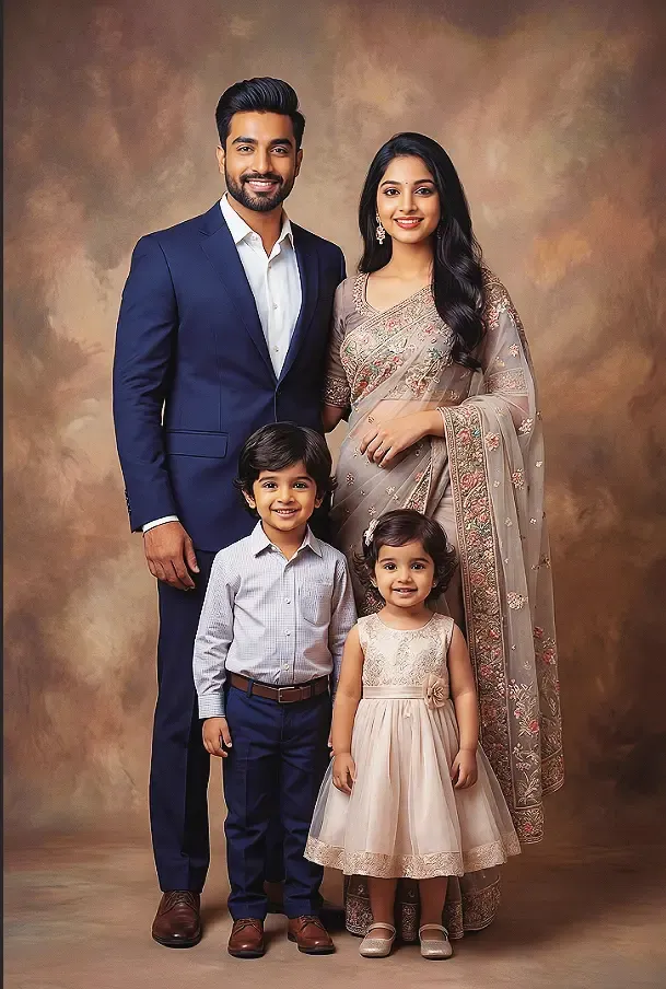 gemini ai prompt for family photo