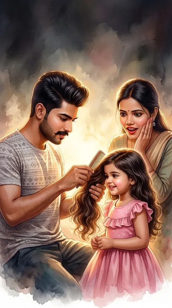 gemini father and daughter prompt generator