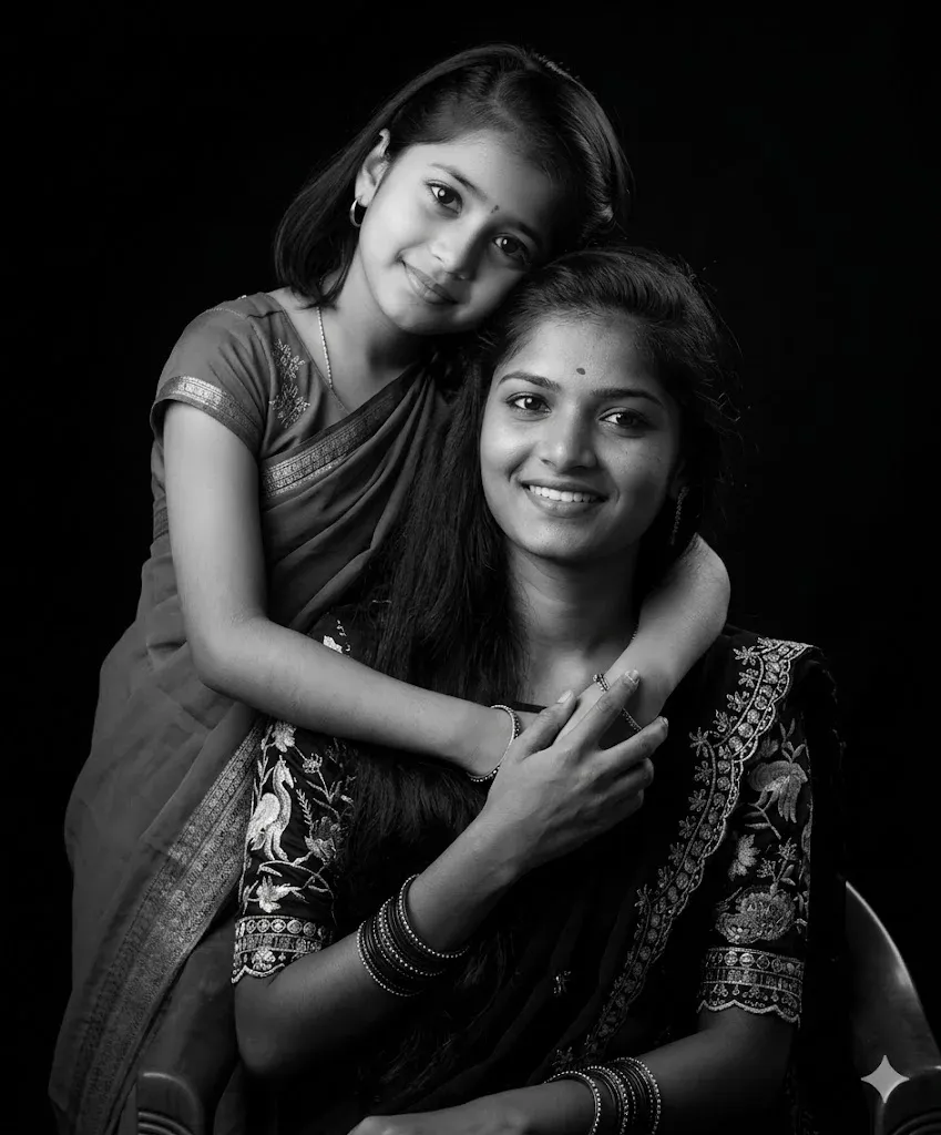 mother and daughter ai prompt generator Instagram