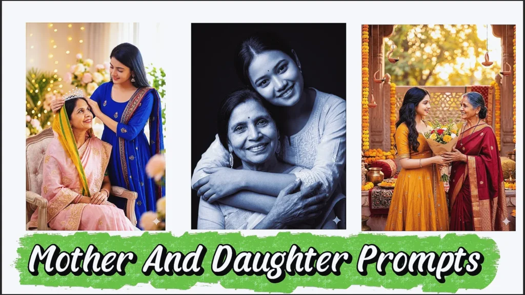 Mother and Daughter Prompt for Gemini Copy Paste (Instagram Aesthetic)