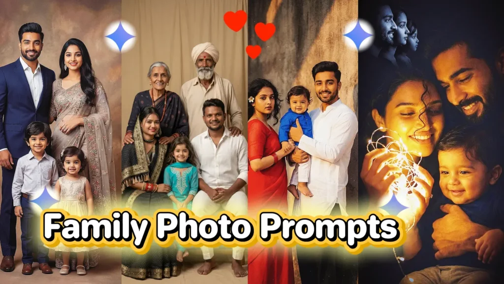 Best Family Prompts for Gemini AI: Create Natural and Heartwarming Photos
